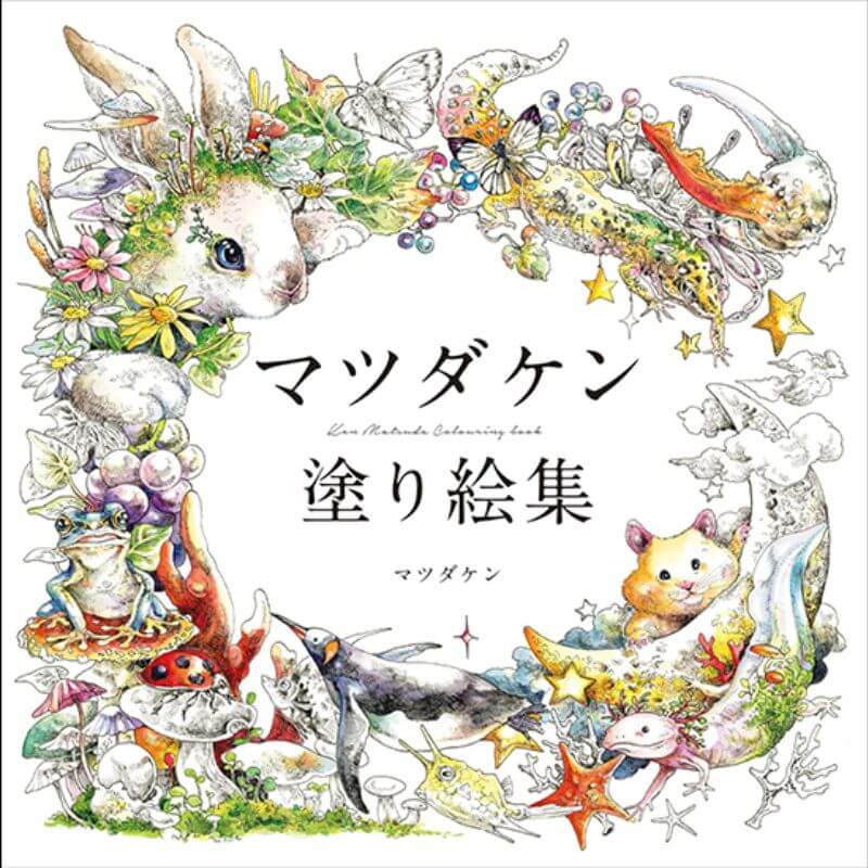 Matsuda Ken Coloring Book